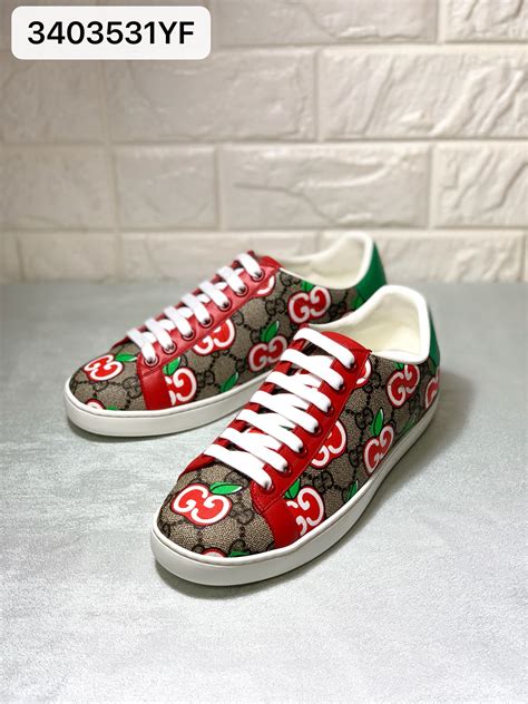 gucci cherry shoes|authentic gucci shoe.